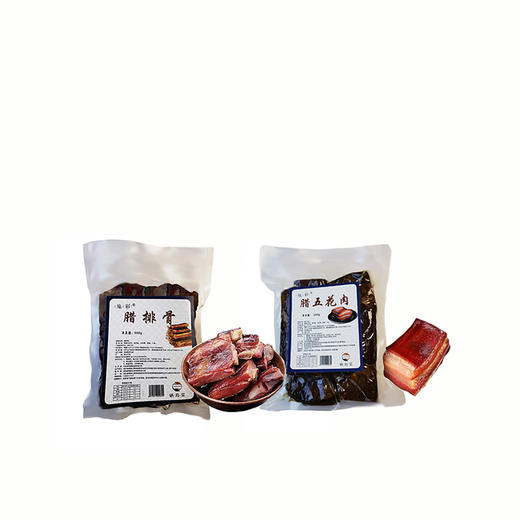 湖北巴东 施彩 腊肉组合 2kg 商品图3