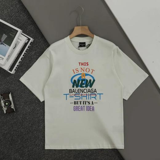 巴黎家字母logo印花短袖 商品图2