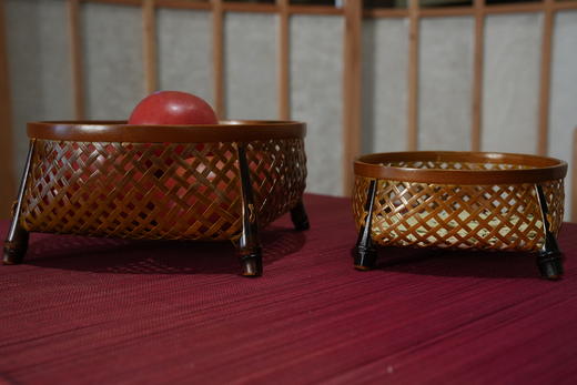 竹报平安  普陀山书院推荐手工编制家用竹器 商品图5