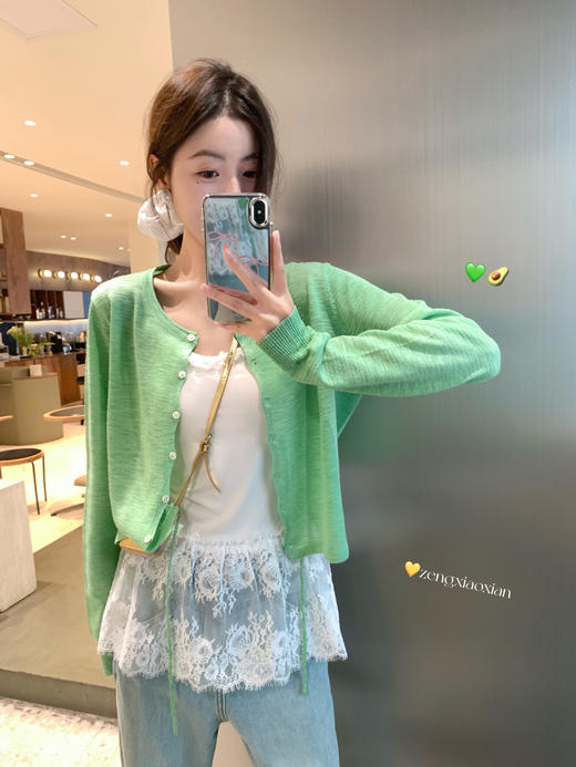 <曾小咸推荐>蕾丝边叠穿吊带背心 商品图5