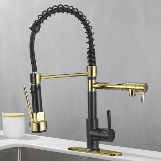 5667 多功能弹簧厨房 黑金 商品图0