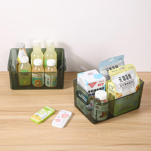 【批发】美丽雅中号收纳筐玩具化妆品零食办公收纳盒颜色随机 1个 商品图7