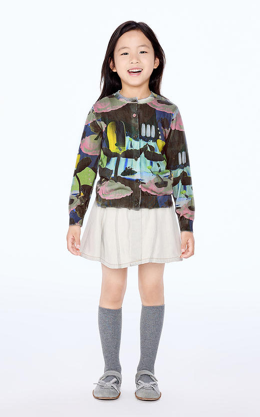 Jnby  25年秋款  短款开襟针织衫  1P7310230 商品图0