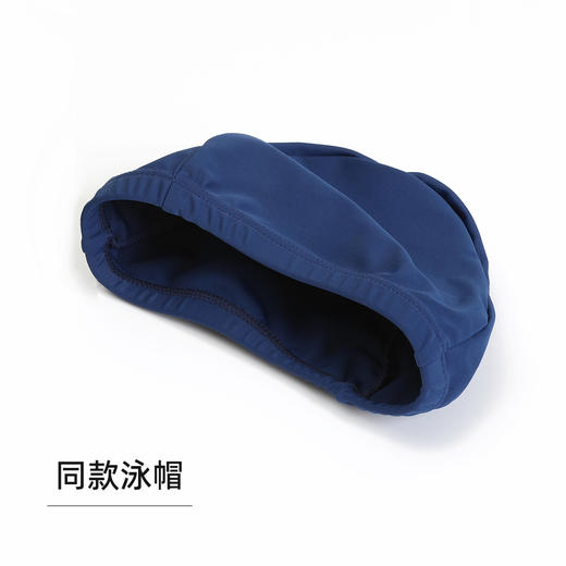 【商场同款】熳洁儿 男童游泳衣卡通图案长袖连体泳衣高弹透气配泳帽23206601 商品图7