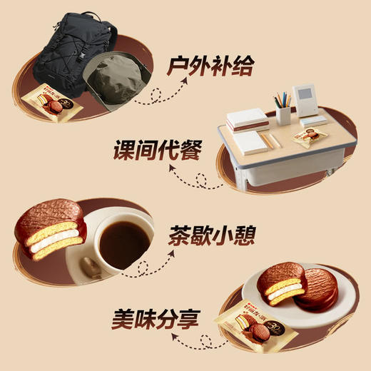 MM 山姆 ORION低糖好丽友派（浓郁可可味）1.53kg（48枚） 商品图6