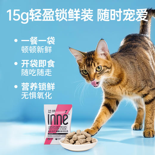 INNE益纳益能系列全价冻干猫粮（15g/包*24）/包 商品图3
