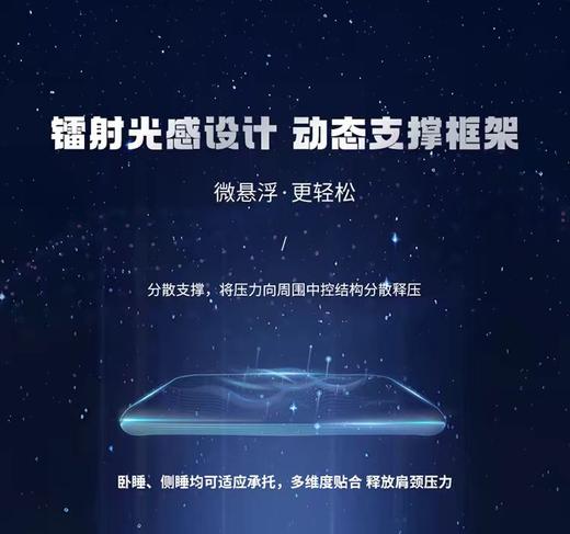 10楼梦洁全能力太空枕.登月1号2.0  42*70*8cm吊牌价799现价399 商品图6