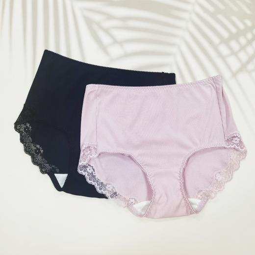 【罗纹针织莫代尔蚕丝里裆】SCHIESSER德国舒雅女士棉螺纹织法莫代尔中腰平角裤30/25789T 商品图0