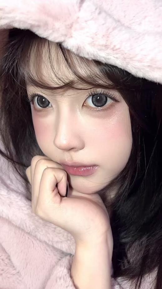 【日抛中直径】PUFF GIRL-胡椒怪豆 灰-14.2mm【日抛0-800度 不含525/575】 商品图8