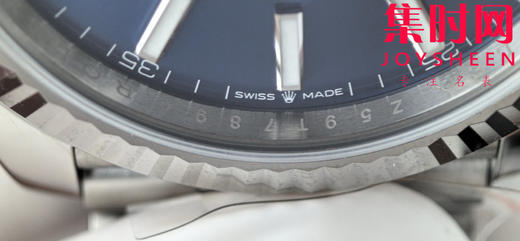 C厂劳力士日志型41mm 蓝色盘 3235机 五珠链 904L钢 男士腕表 商品图8