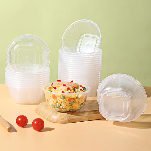 【批发】美丽雅方圆碗 50个/包 商品图4