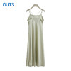 NUTS商场同款夏季纯色时尚优雅气质修身显瘦吊带连衣裙424101189 商品缩略图1
