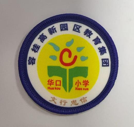 通版佛山市顺德区容桂高新园区教育集团包边校徽服可缝烫现货发51 商品图0