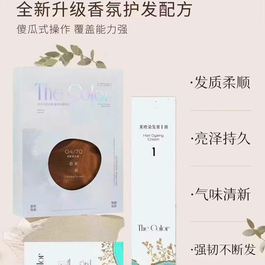 莱欧染发膏 茶木棕 商品图0