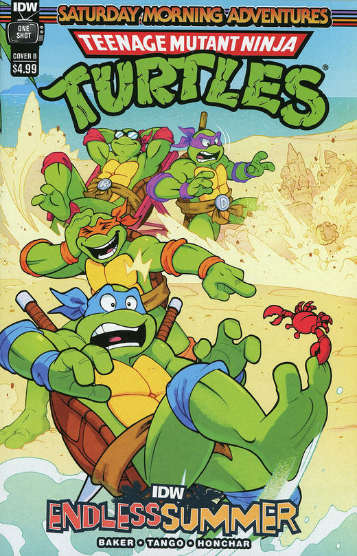 忍者神龟 周六晨间冒险 无尽夏日 Idw Endless Summer—Teenage Mutant Ninja Turtles: Saturday Morning Adventures 商品图1