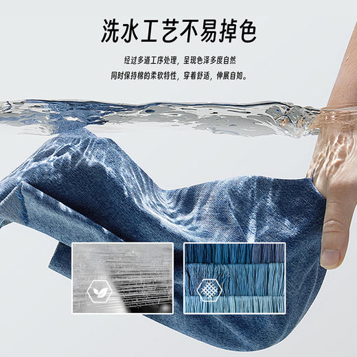 贝贝怡女童牛仔裤秋季儿童刺绣花朵喇叭裤女宝秋装洋气裤子ZB3EK028 商品图7