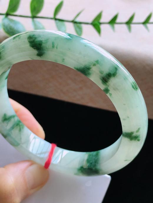 62-63圈口正圈翡翠手镯 商品图6