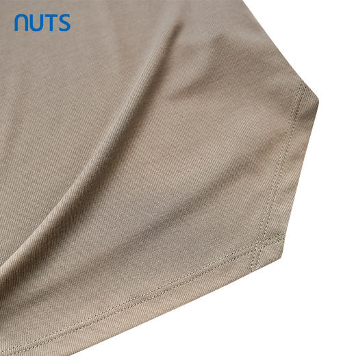 NUTS商场同款夏季设计感百搭休闲薄款气质短袖T恤422021016A 商品图4