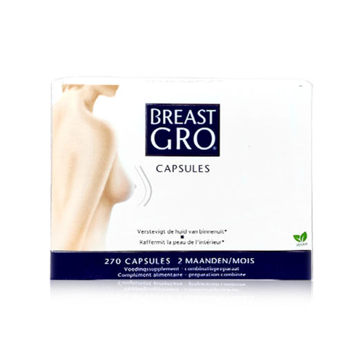 荷兰舞娘胸系列 天然植物萃取 美胸胶囊270粒 宝伊丰BreastGro 商品图1