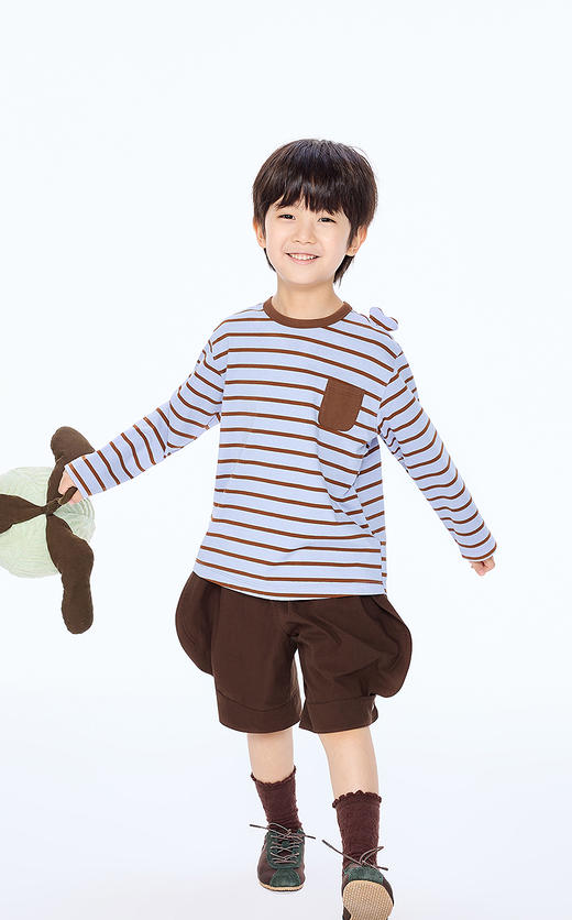 jnby   25年秋款  长袖T恤   1P7110251 商品图7