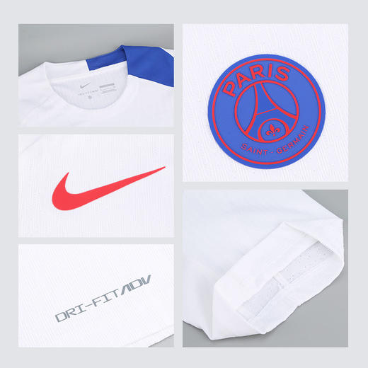 小李子正品NIKE耐克巴黎圣日尔曼ADV球员版短袖训练服HM3271-101 商品图3