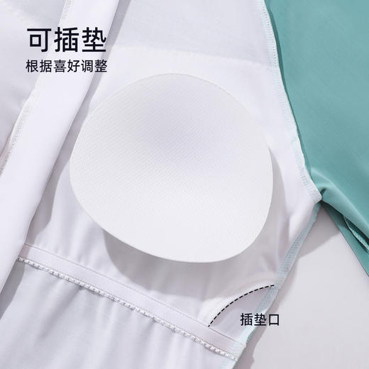 【商场同款】熳洁儿 运动休闲泳装保守遮肚显瘦沙滩游泳衣25206303 商品图3