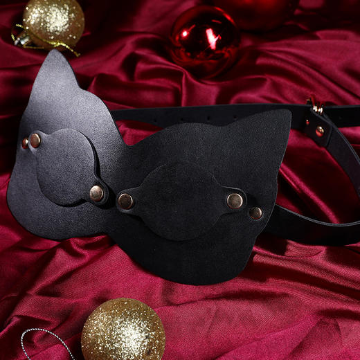 【蒙眼调情】谜姬 猫女郎眼罩SM 商品图4