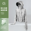 2025新款冰丝原纱防晒衣，黑胶防紫外线UPF50+骑车防晒服 商品缩略图1