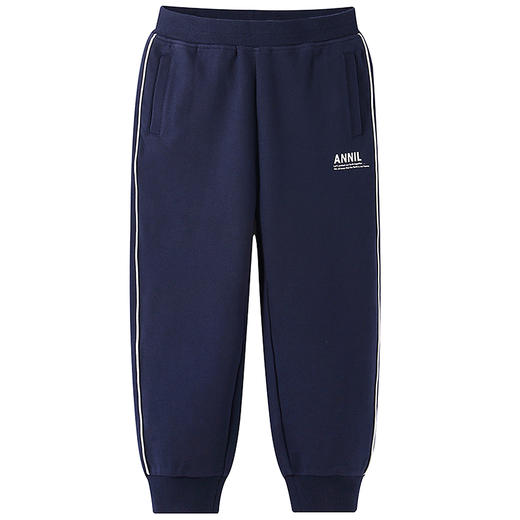 男女童全腰针织单裤秋季新款安奈儿童装EM536584 商品图6