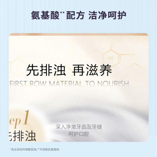 【自营】 舒客 小苏打健齿护龈牙膏 姜根厚朴精华提取 氨基酸配方洁净呵护120g*4 商品图3