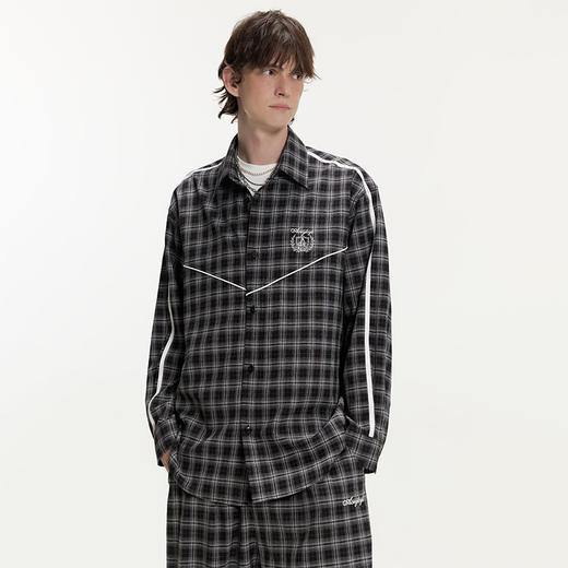 YKYB黄子韬套装学院风MIU系情侣青春运动时尚运动休闲出街上衣裤子Y53NCS066 商品图4