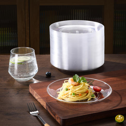 【批发】美丽雅晶透圆盘大号8只入 商品图3