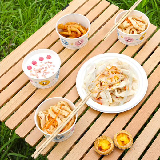 【批发】美丽雅欢享纸碗560ML(20个加赠5个) 商品图5