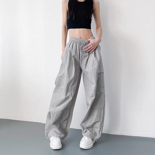 裁缝学苑AH30工装阔腿裤纸样女装夏速干休闲裤子打版裁剪样板 商品图3