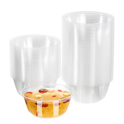 【批发】美丽雅晶透碗500ml*12只入 商品图1