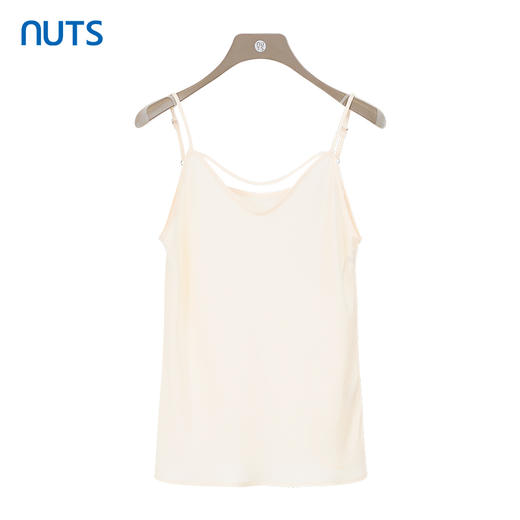 NUTS商场同款夏季杏色气质百搭时尚吊带背心428031519 商品图0