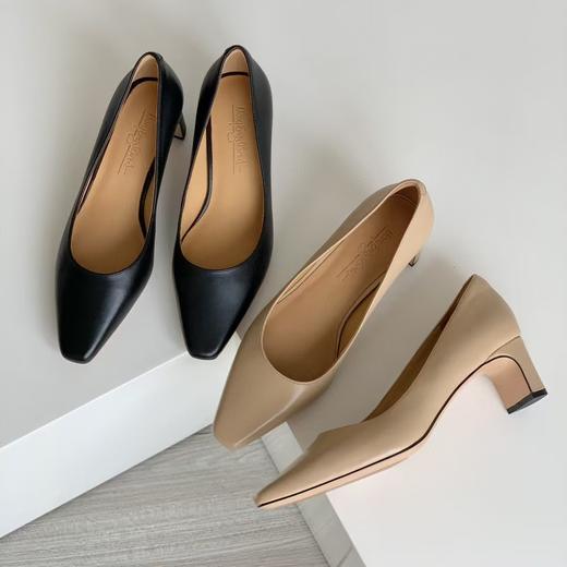 【à perles】法式优雅大女主单鞋 5cm 黄金跟高 商品图0