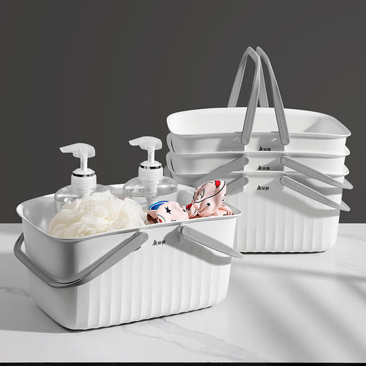 【批发】美丽雅海浪纹收纳篮 1个 商品图5