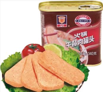 【中国农垦】梅林 火锅午餐肉340g 商品图0