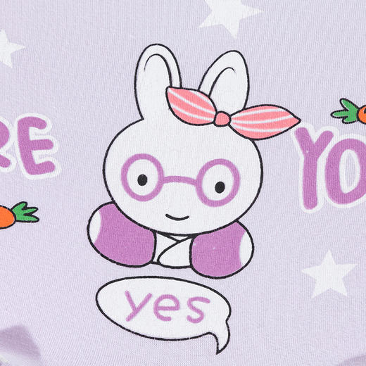 贝贝怡2025夏季新款女童棉弹不卡PP平角内裤（4件装）ZB5EP018 商品图5