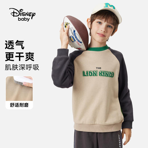 【110-160】【迪士尼】男童春秋款插肩袖卫衣 商品图7