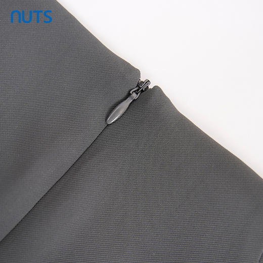 NUTS商场同款夏季简约通勤高腰A字显瘦中长款半身裙424062250 商品图4