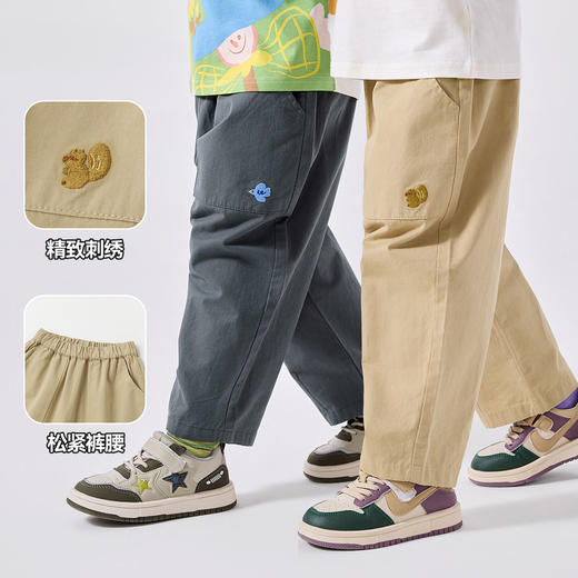 【新品上新】嘟嘟家儿童休闲裤2025秋季新款宝宝裤子童装 商品图2