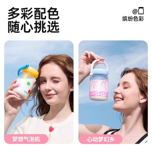 bablov迷你玻璃杯高硼硅随行水杯女生高颜值便携带盖豆浆小巧杯子 商品图3