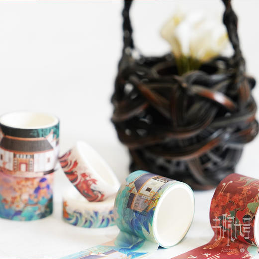 岳麓书院「麓云湘水」纸胶带贴纸套装 商品图1