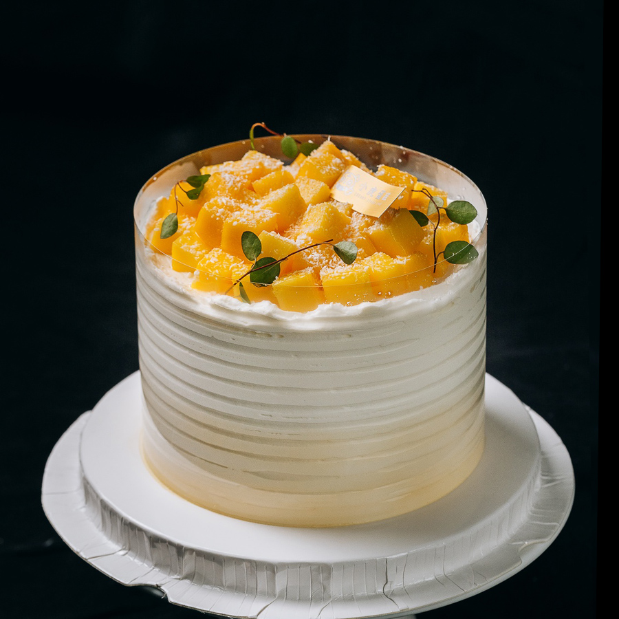 经典双拼榴芒蛋糕