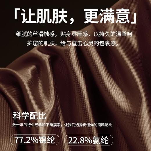 【猫人品牌现货直发】纵享丝滑！抑菌7A冰丝男士内裤无痕透气蚕丝内衬丝滑中腰平角裤 商品图3