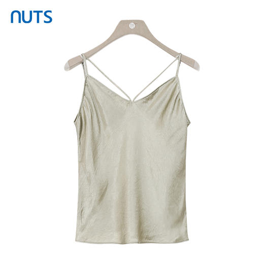 NUTS商场同款夏季时尚简约气质百搭内衬吊带背心425031026 商品图0