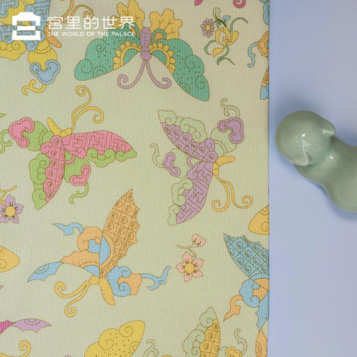 【宫里帆布袋】百福彩蝶帆布袋 商品图9