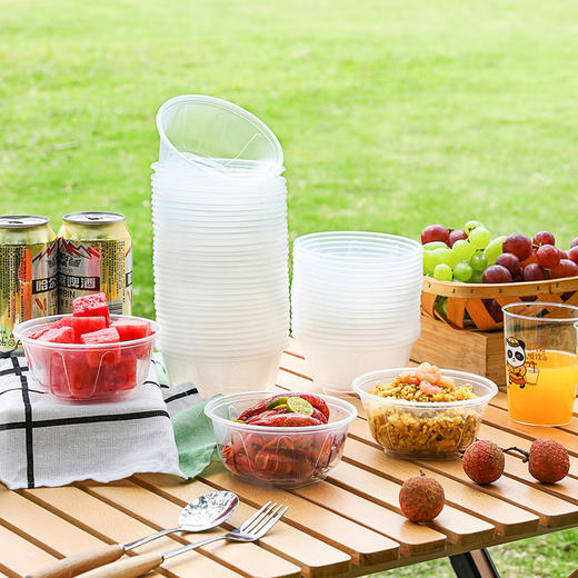 【批发】美丽雅方圆碗 50个/包 商品图5